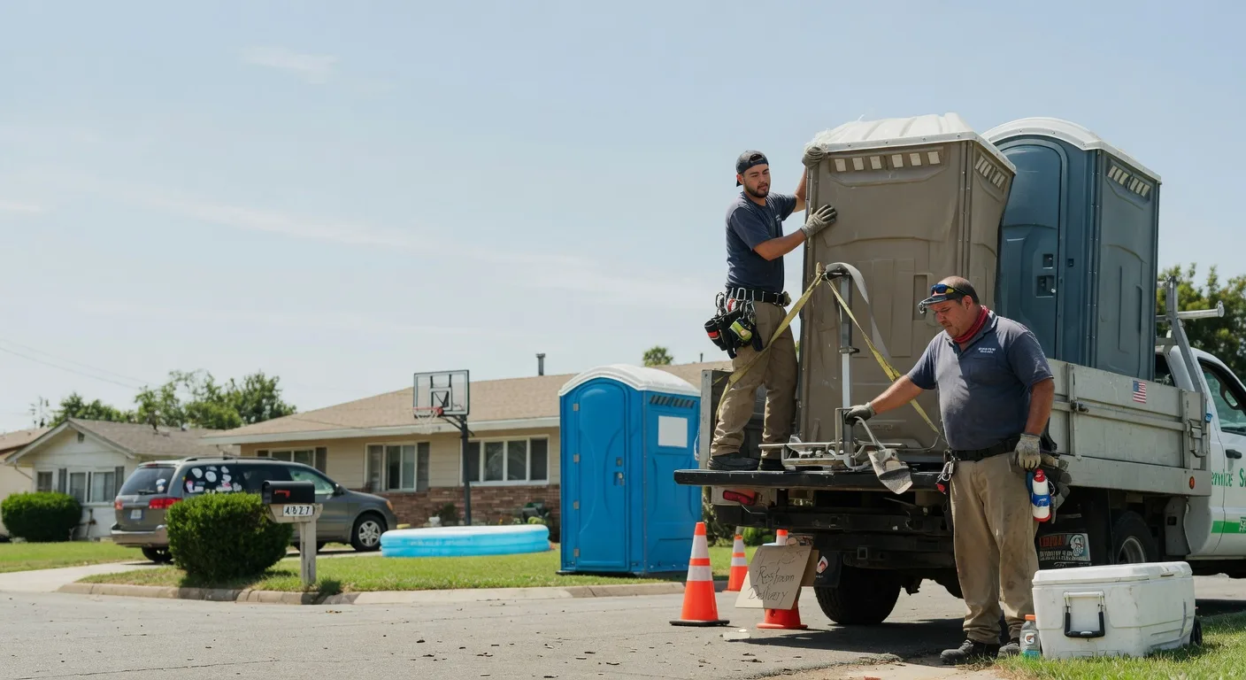 Porta Potty Rental in Ellinwood, KS near me